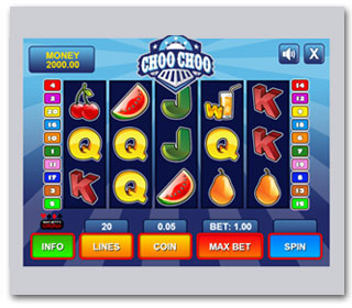 Choo Choo Slots